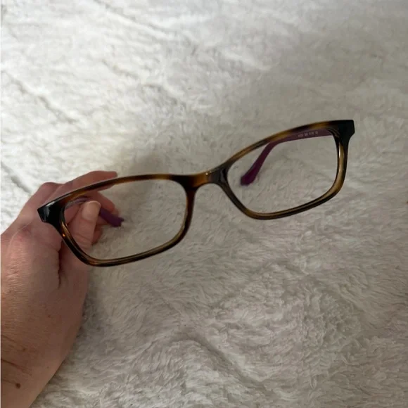 Vogue Brown and Purple Glasses - Picture 4 of 7